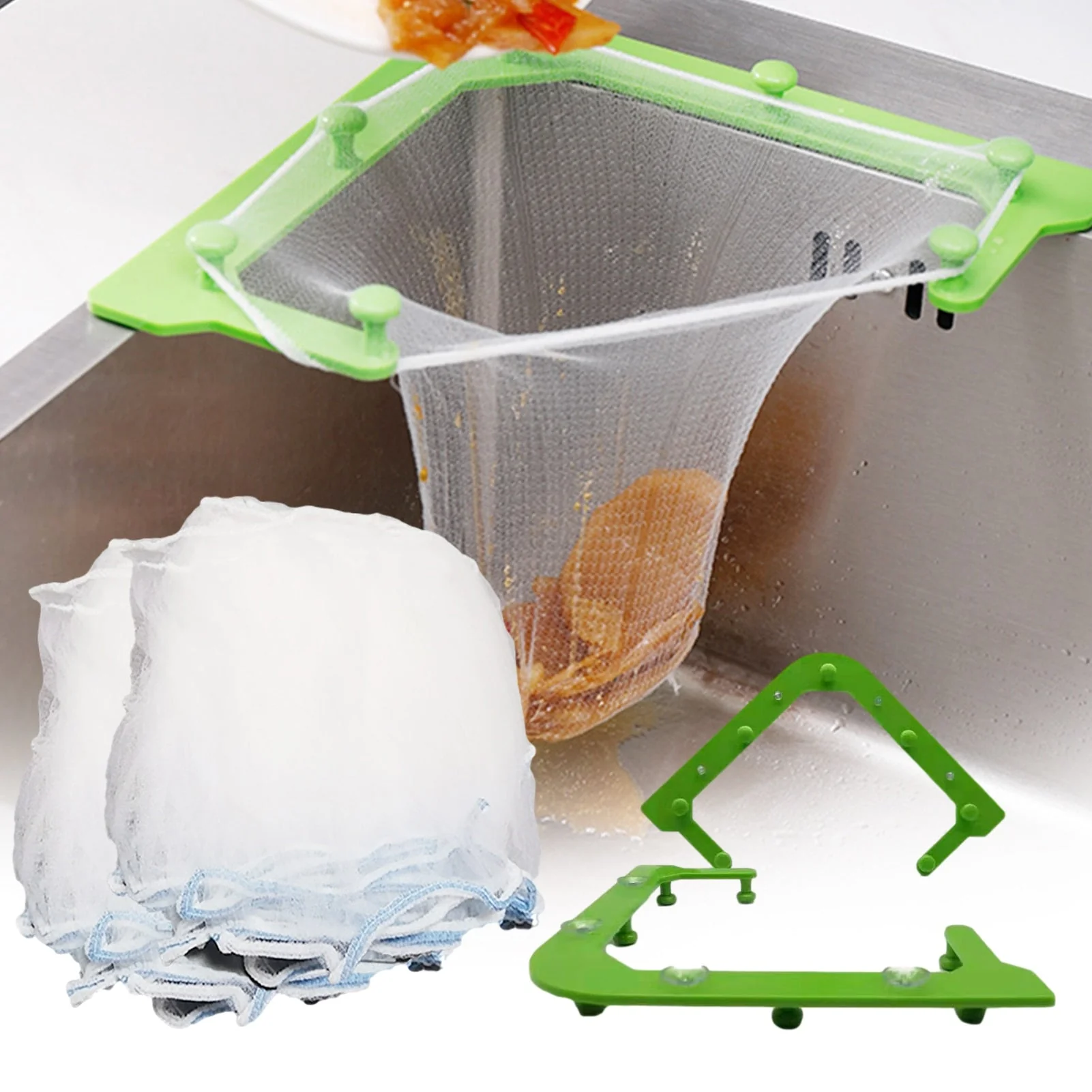 Kitchen Sink Corner Drainer Filter - Image 1