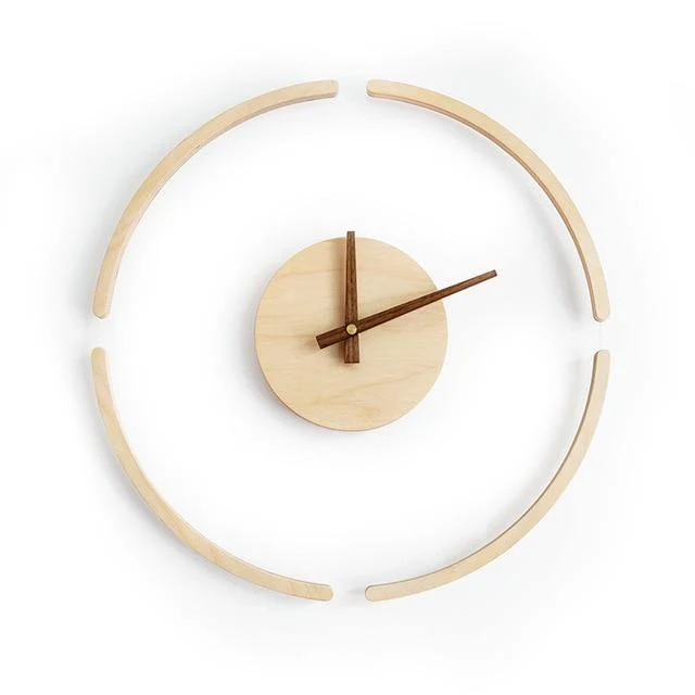 Creative Transparent Suspension Wall Clock - Image 2