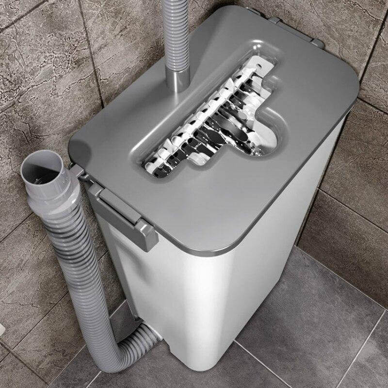 Easy Clean No Hand Dry Wet Lazy Mop - Image 3