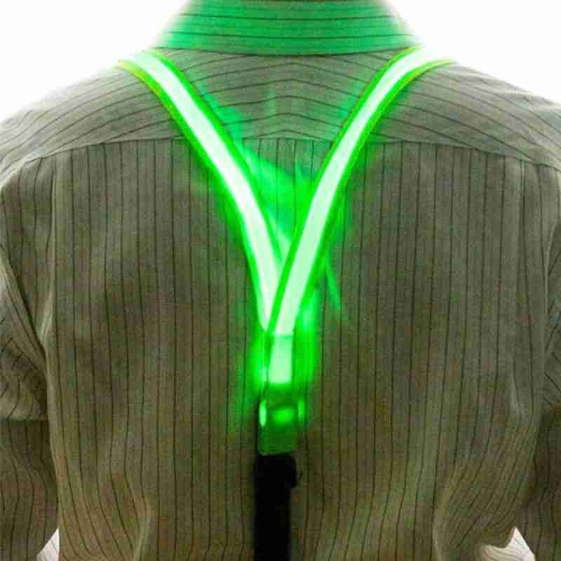 Unisex Led Illuminated Clip-on Suspenders - Image 2