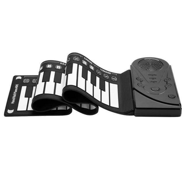 49-Key Portable Foldable Roll Up Piano - Image 2