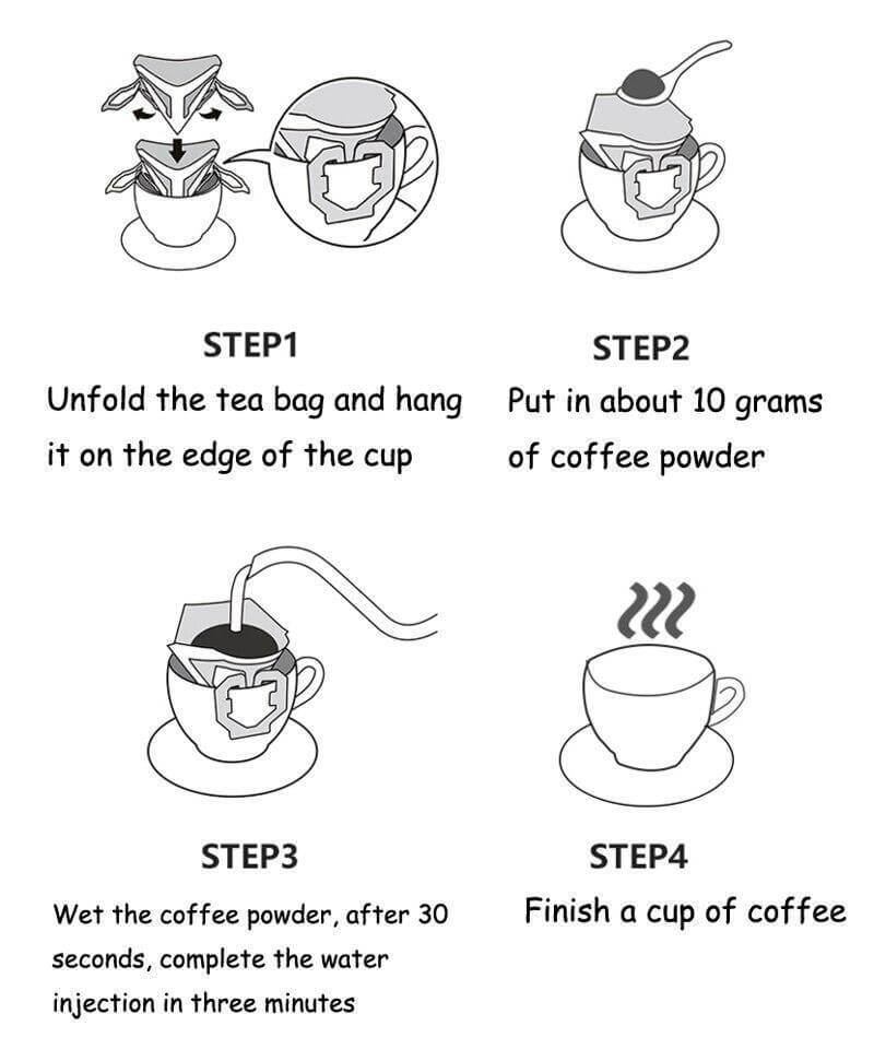 Single Cup Drip Coffee Papers - Image 2