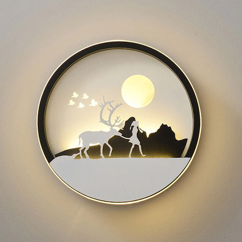 Decorative Modern Art Wall Led Lamp - Image 1