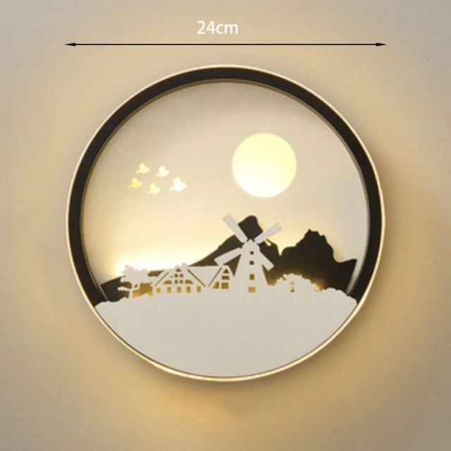 Decorative Modern Art Wall Led Lamp - Image 3