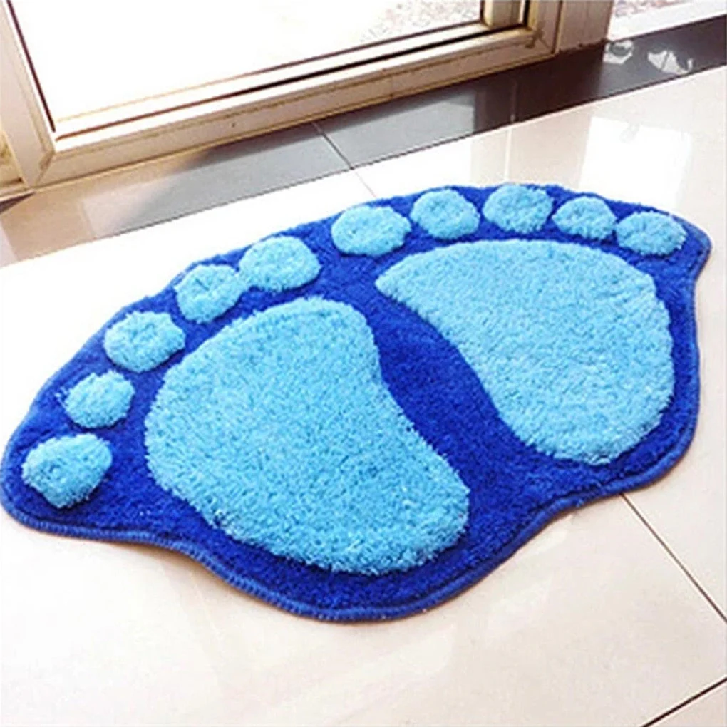 Bear Foot Print Non-Slip Bathroom Mat - Image 1