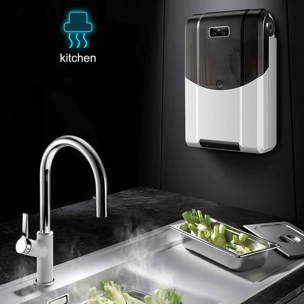 Large Capacity Wall Mounted Tableware Sterilizer Machine - Image 3