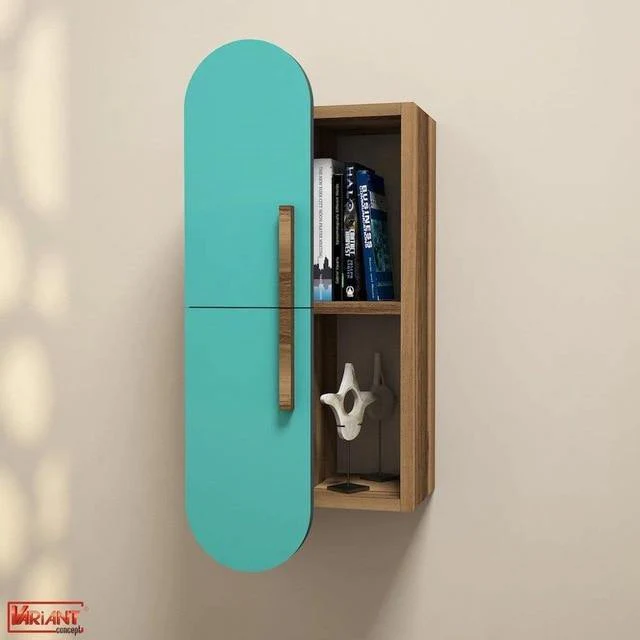Nordic Modern Casual Wooden Shelf - Image 2
