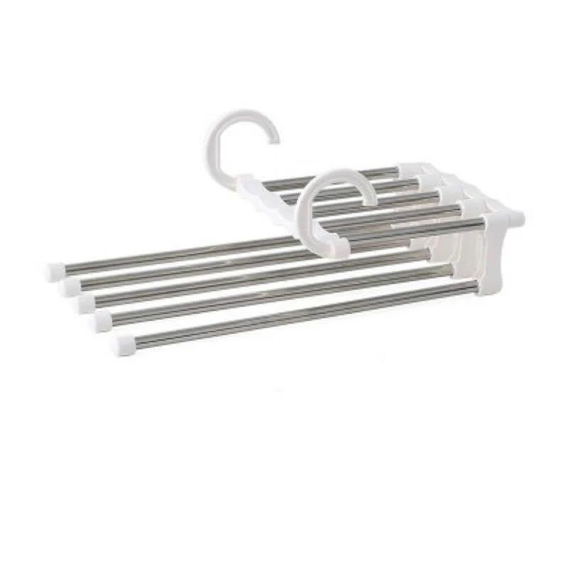 5in1 Adjustable Closet Organizer Trouser Hanger - Image 2