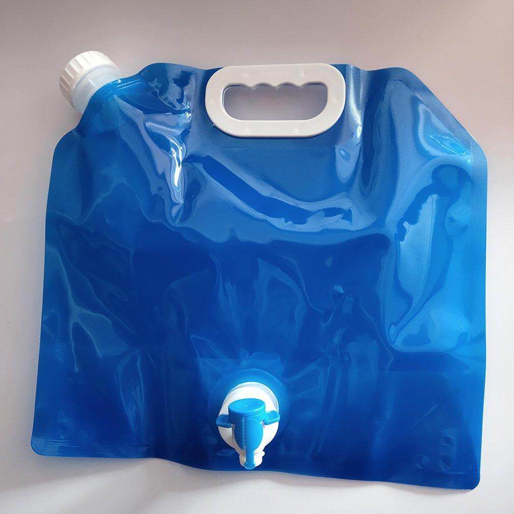 Foldable Outdoor Water Bag With Faucet - Image 2
