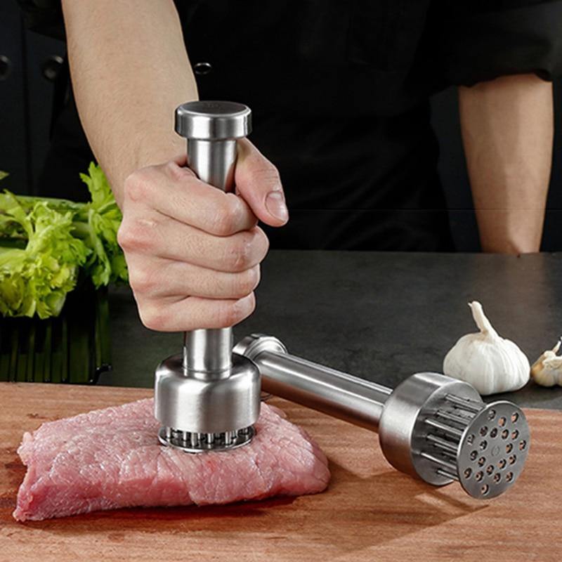 Stainless Steel Ultra Sharp Meat Tenderizer - Image 1