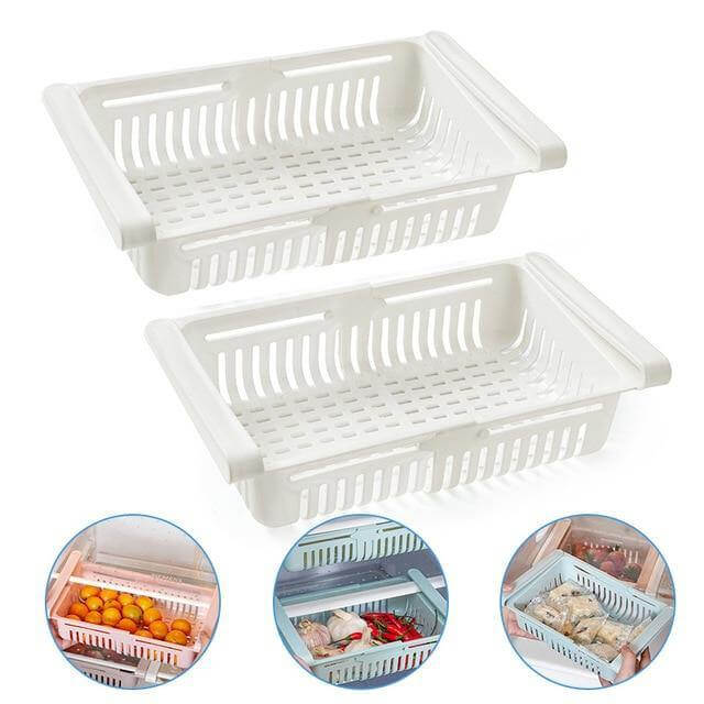 Adjustable Fridge Storage Drawer - Image 2