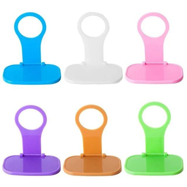 Universal Foldable Wall Outlet Phone Charger Holder - Image 2