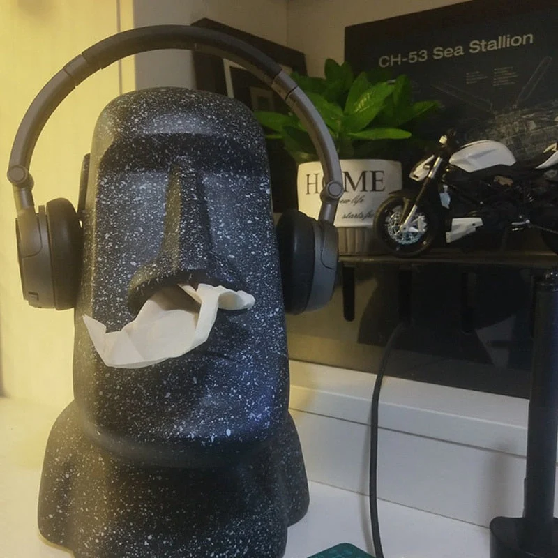 Stone Statue Tissue Box - Image 3