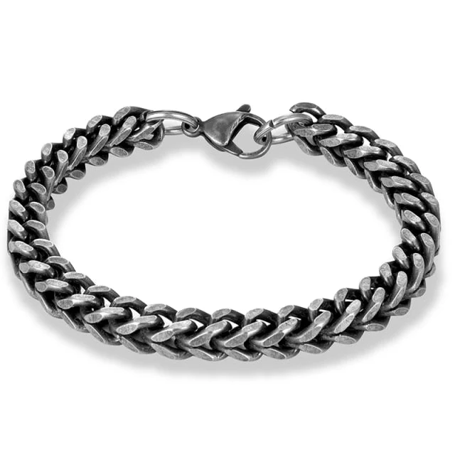 Retro Cuban Chain Bracelet - Image 3