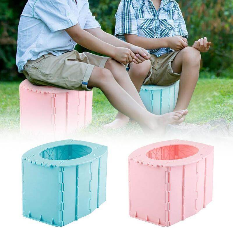 Portable Mobile Folding Camping Toilet - Image 2