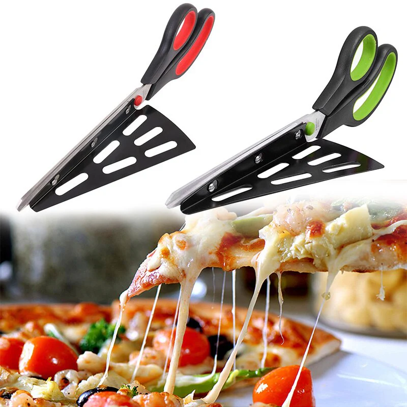 Pizza Slicer Spatula Scissor - Image 2