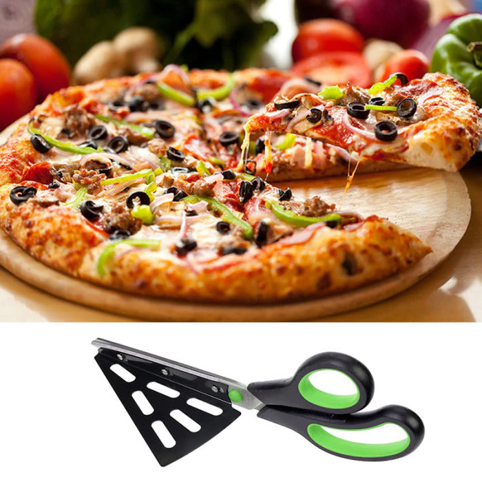 Pizza Slicer Spatula Scissor - Image 3