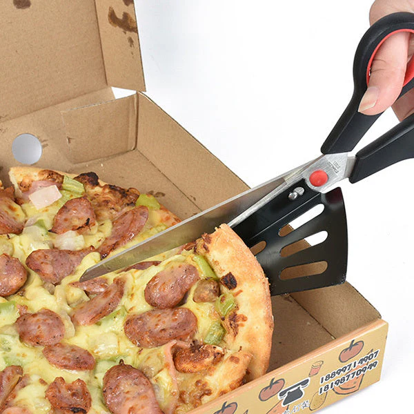 Pizza Slicer Spatula Scissor - Image 1