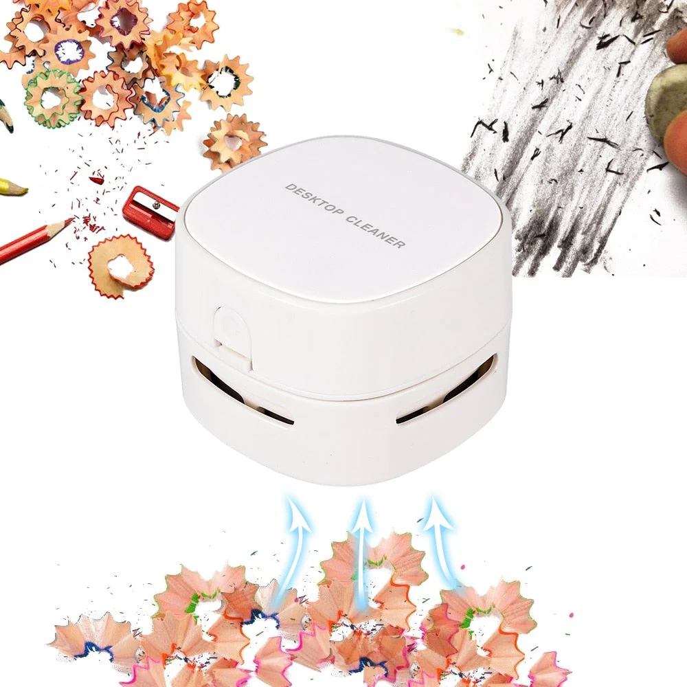 Mini Portable Office Desk Vacuum Cleaner - Image 2