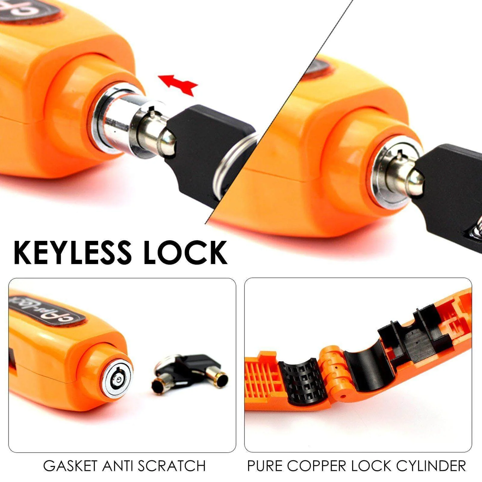 Motorcycle Safety Brake Grip Lock - Image 3