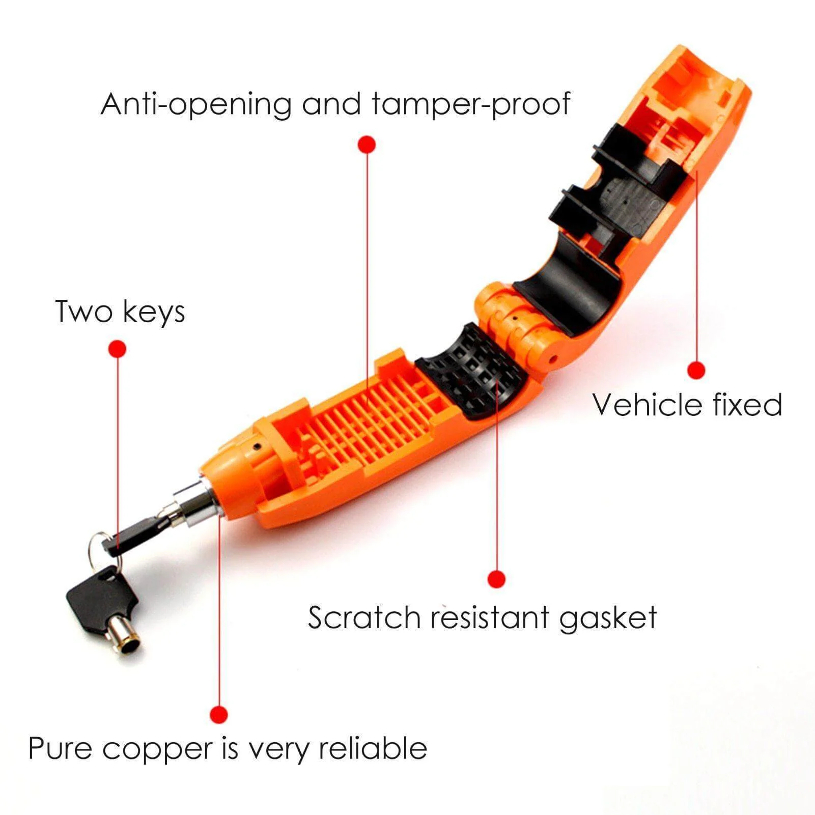 Motorcycle Safety Brake Grip Lock - Image 2