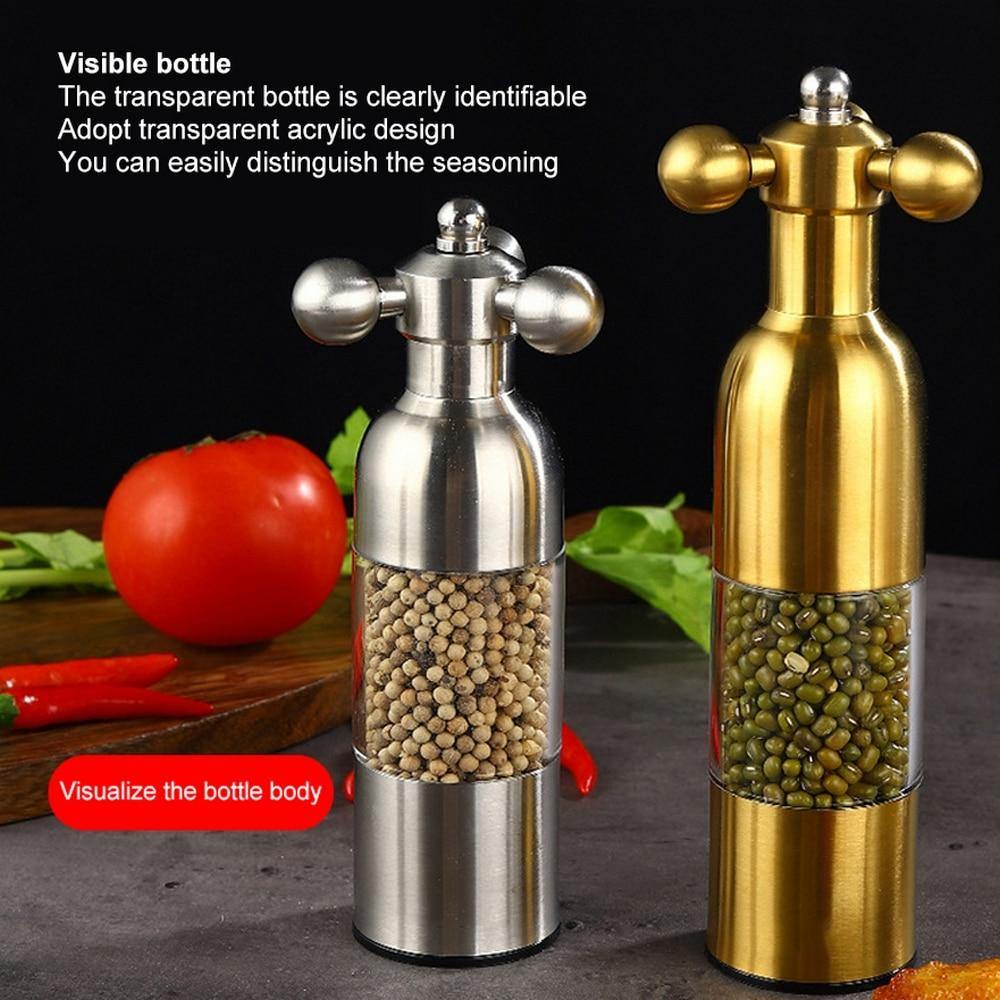 Stainless Steel Elegant Ceramic Seasoning Grinder - Image 3