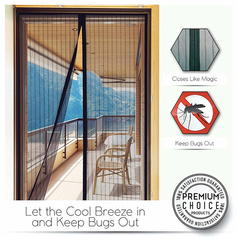 Hands-Free Automatic Closing Magnetic Mosquito Net - Image 3