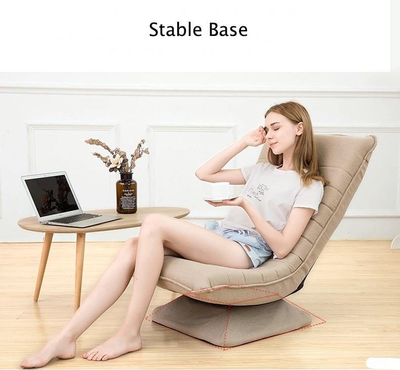 Rotatable Recliner Lazy Rocking Chair - Image 2