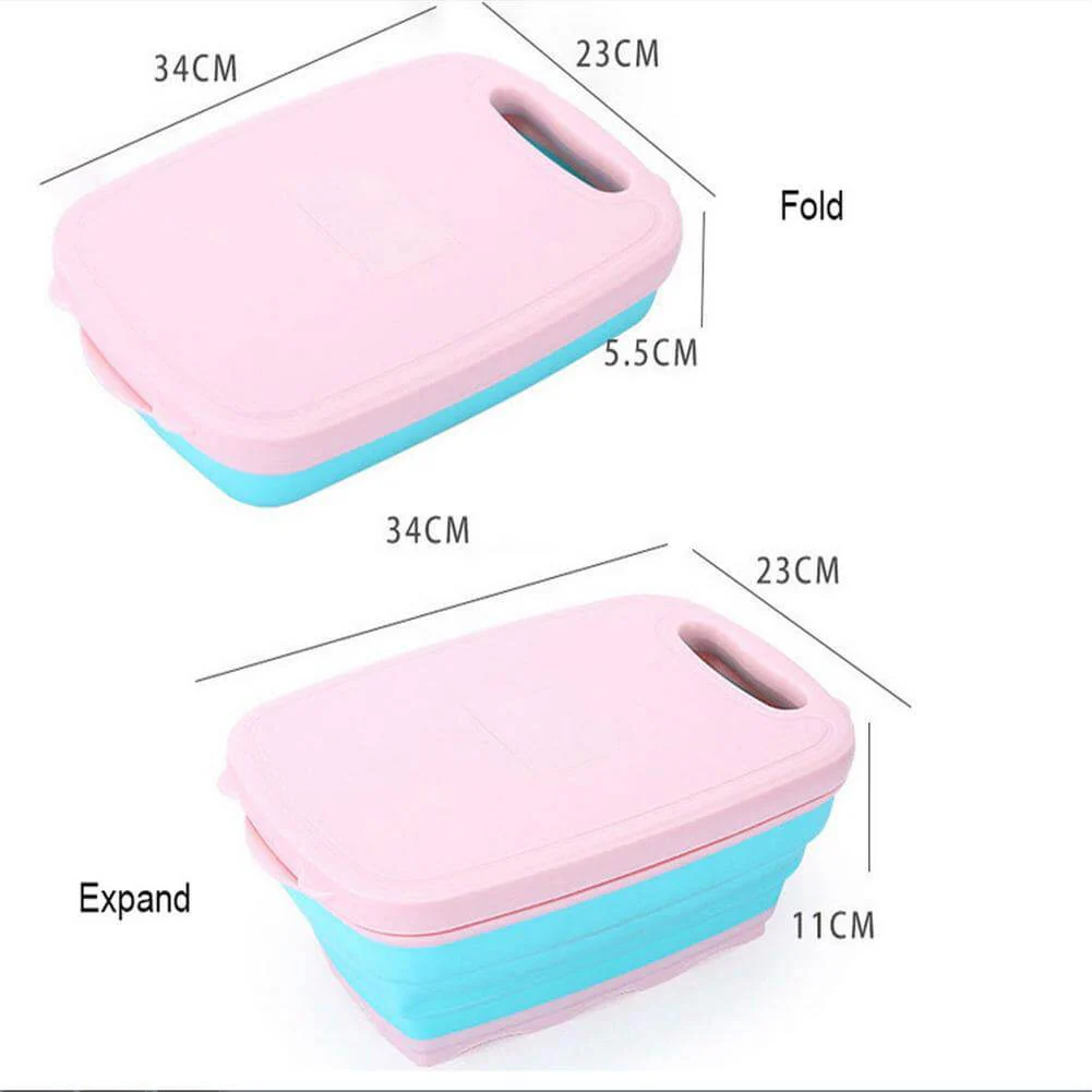 Multi-Functional Drain Basket & Chopping Board - Image 2