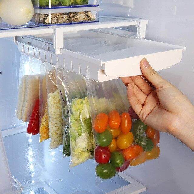 Multi Zip-bag Hanging Fridge Organizer Tray - Image 3