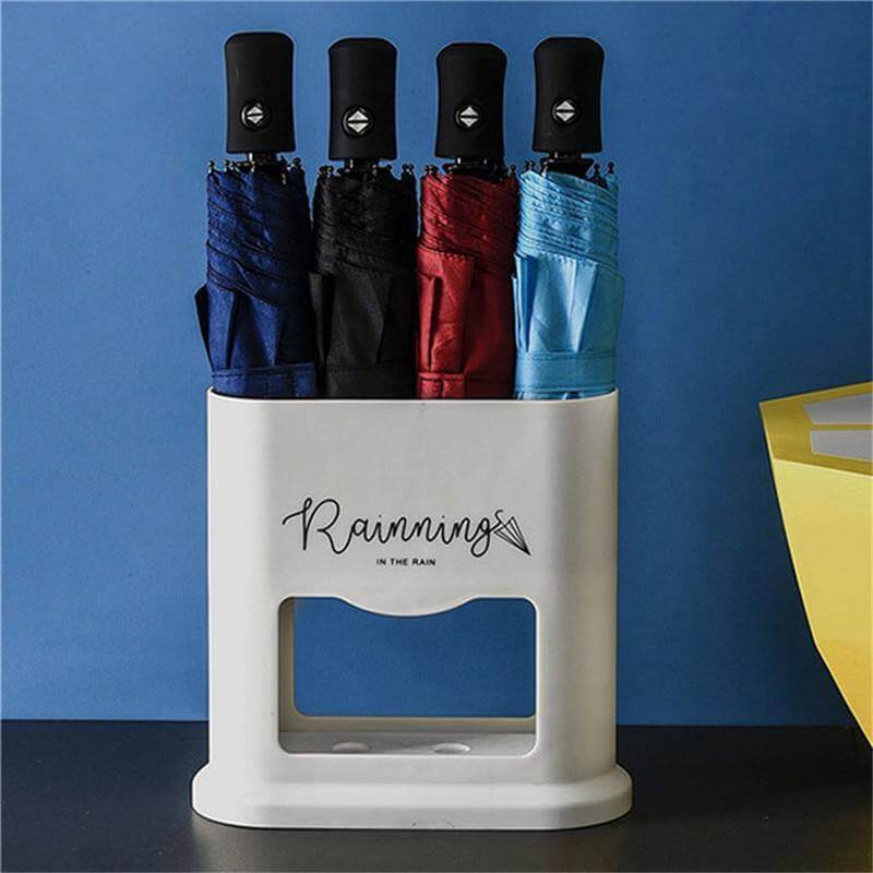 Nordic Oval Entryway Umbrella Holder Rack - Image 2