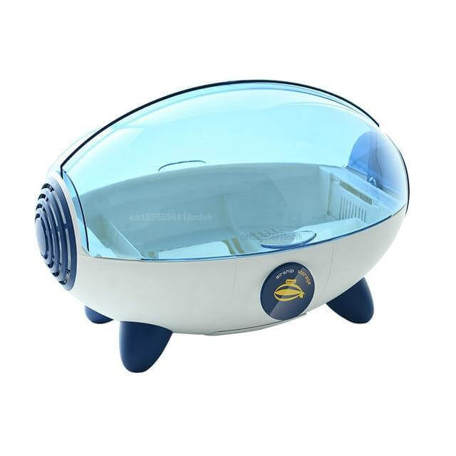Household Creative Spaceship Dish Dryer and Organizer - Image 2