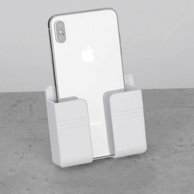 Drill-Free Wall Phone Electronic Holder - Image 2