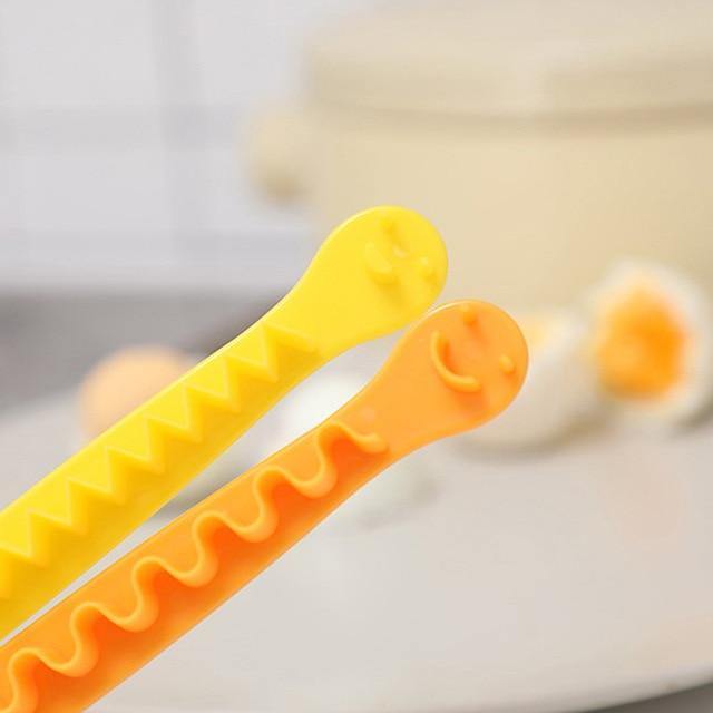 6pcs Smiley Face Cute Egg Cutter - Image 2