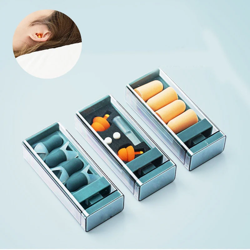 Travel Soft Foam Soundproof Ear Plugs - Image 1