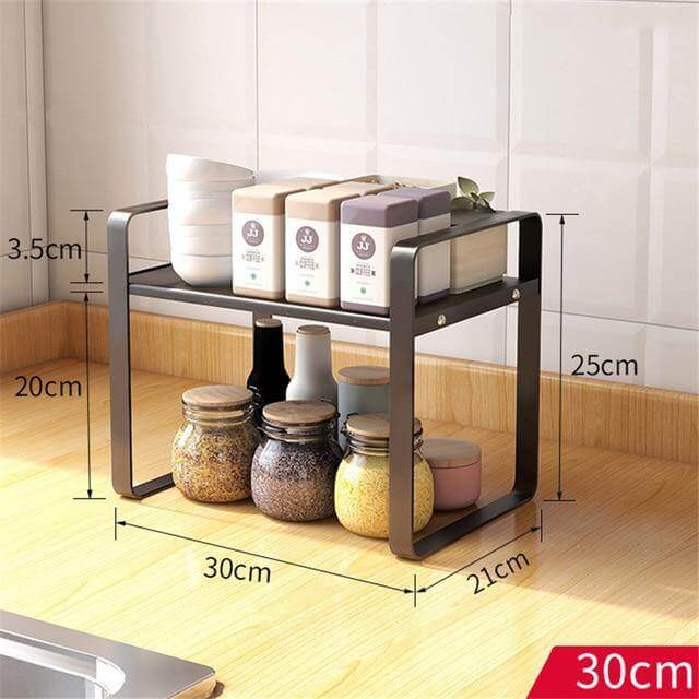 Multi-layer Kitchen Countertop Dish Organizer - Image 3