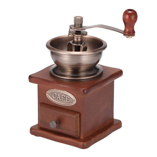 Wooden Antique Manual Coffee Grinder - Image 2