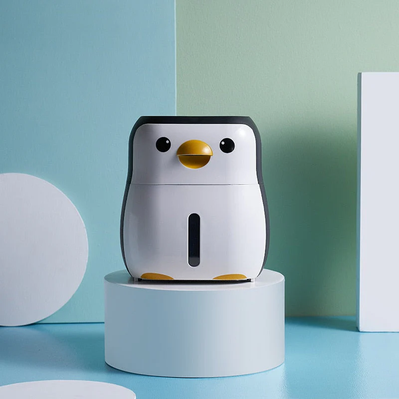 Penguin Bathroom Storage Box Toilet Paper Holder - Image 3