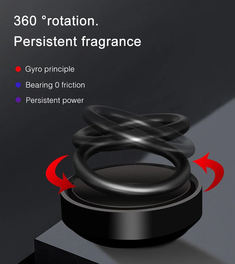 Creative Magnetic Ring Air Freshener - Image 2