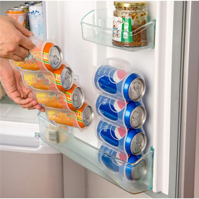 Refrigerator Space-Saving Drink Storage - Image 1