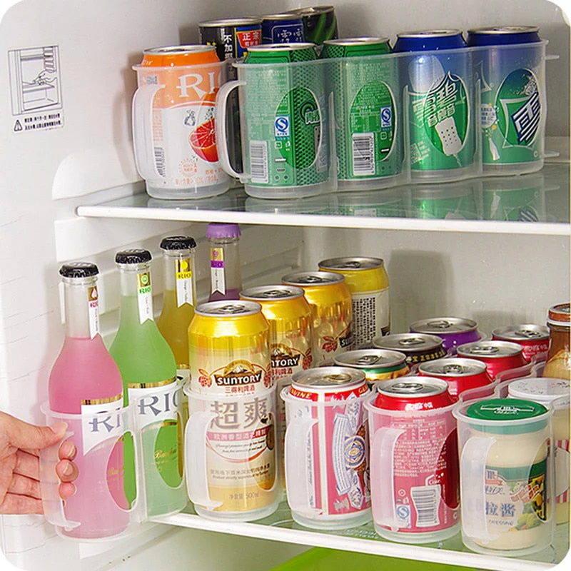 Refrigerator Space-Saving Drink Storage - Image 3