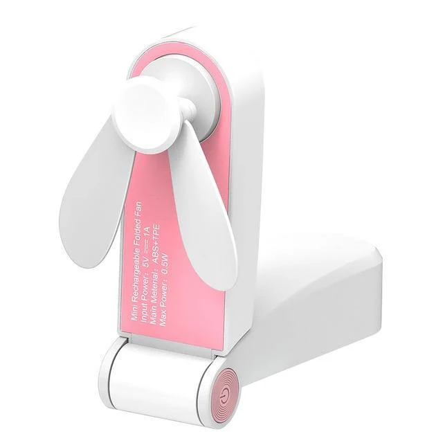 Rechargeable Portable Foldable Mini Fan - Image 2