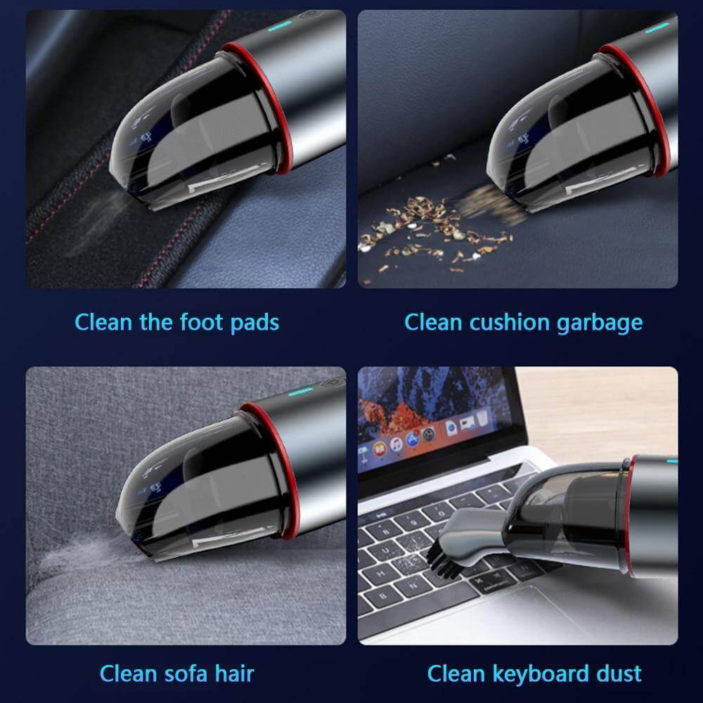 Mini Portable Powerful Wireless Vacuum Car Cleaner - Image 2