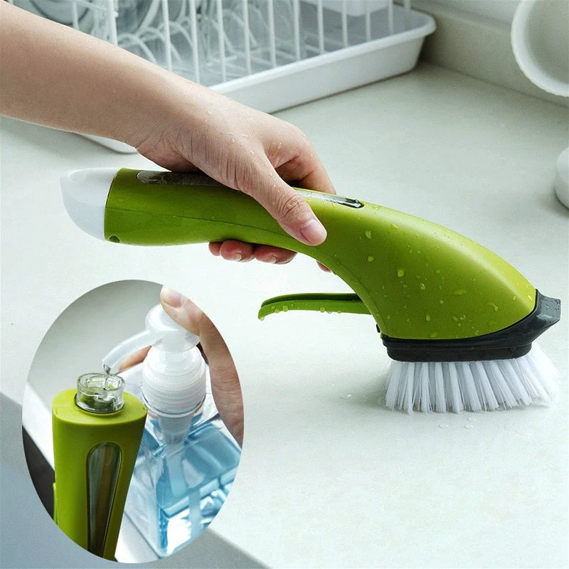 Multi-function Liquid Dispenser Cleaning Brush - Image 3
