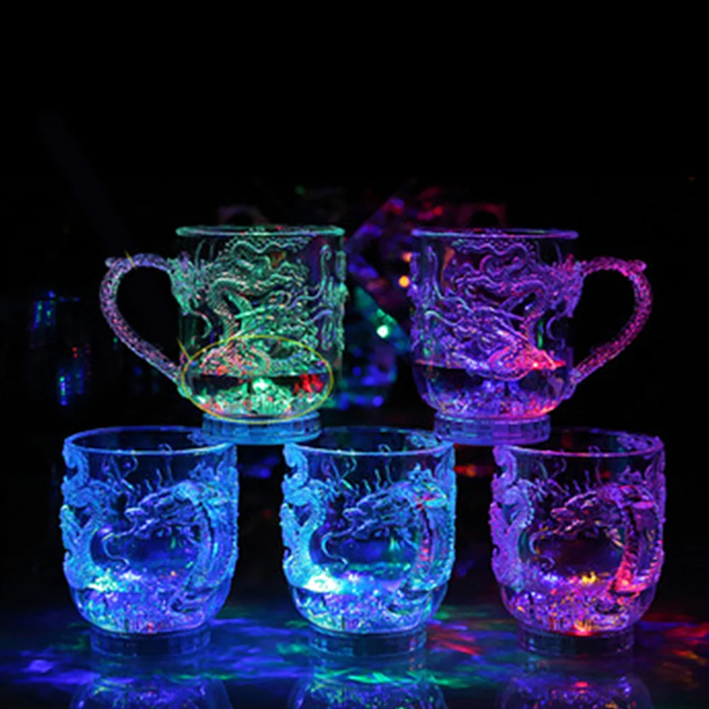 Unique Water Activated LED Flashing Party Mug - Image 2