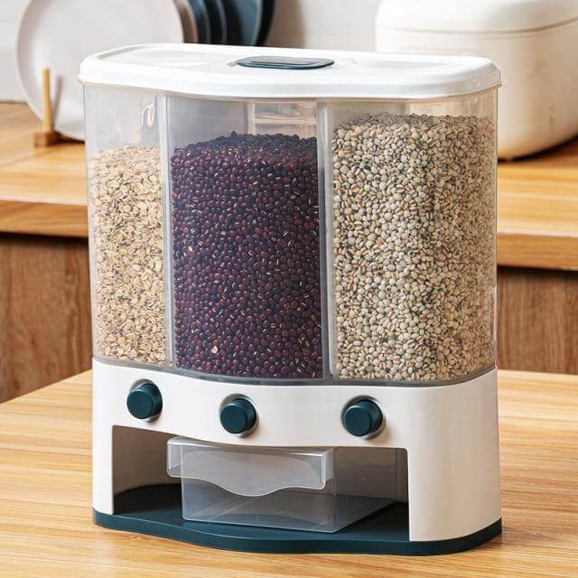 Wall-Mounted Automatic Kitchen Grain Rice Storage Tank - Image 3