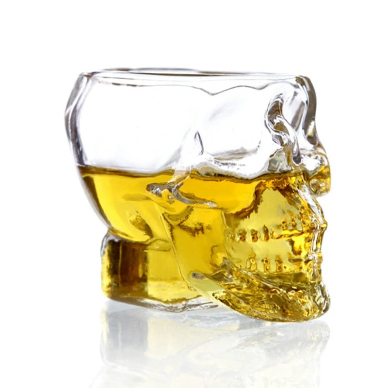 3D Transparent Skull Crystal Mug - Image 2