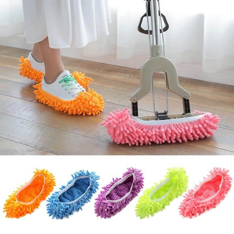 Lazy Men Floor Mop Slippers - Image 3