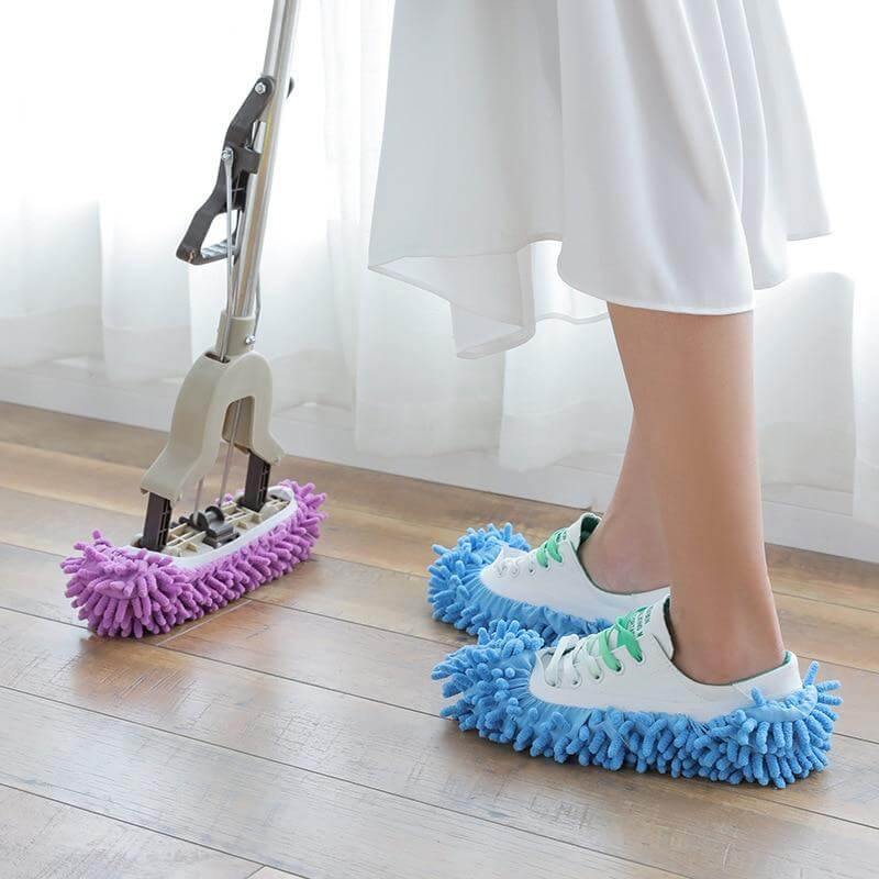 Lazy Men Floor Mop Slippers - Image 2