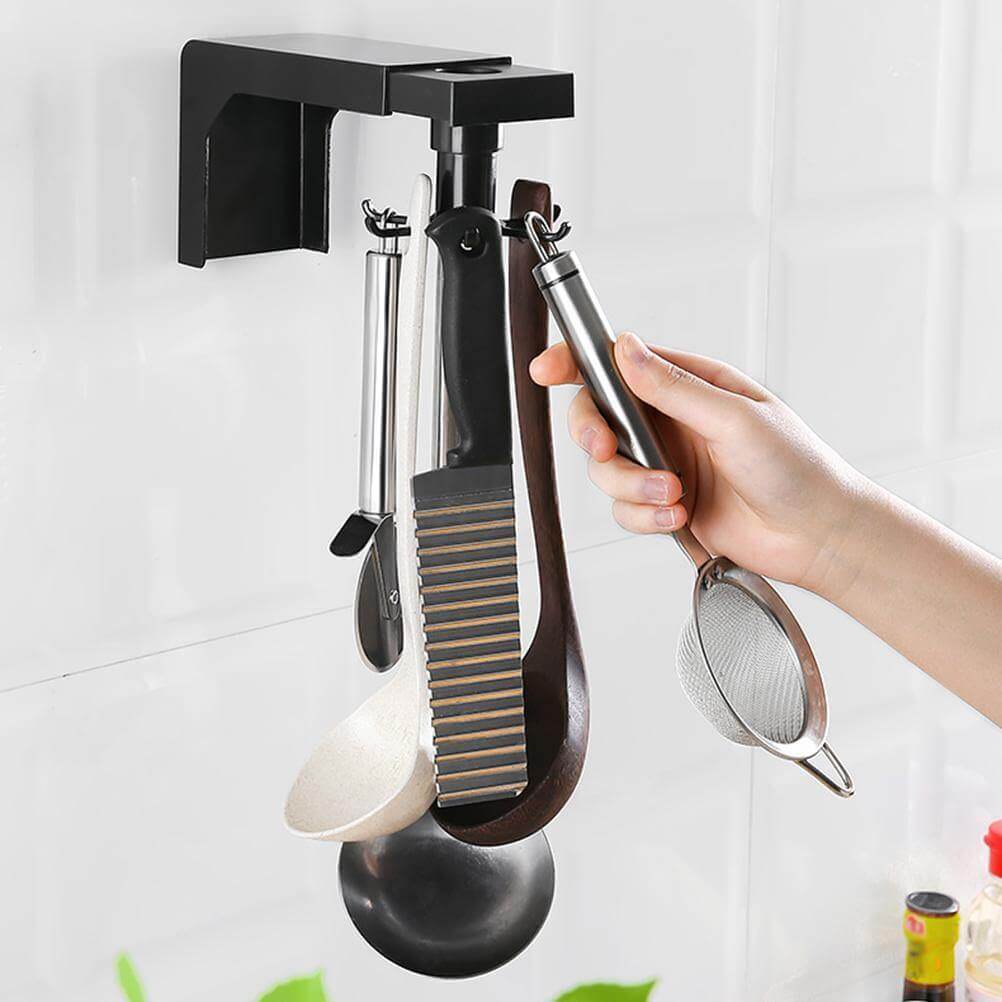 Rotating Retractable Kitchen Hanger - Image 1